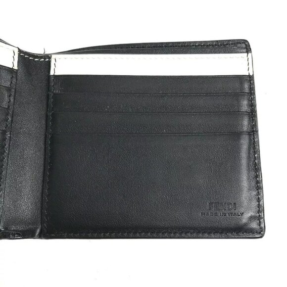 FENDI 7M0169 Compact wallet Joshua Vides Collab Bill Compartment Folded wallet - Picture 6 of 15
